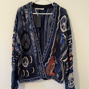 Coogi Vintage Style Knit Sweater, NOT Coogi, Similar to Kapital Gaudy 90’s Knit